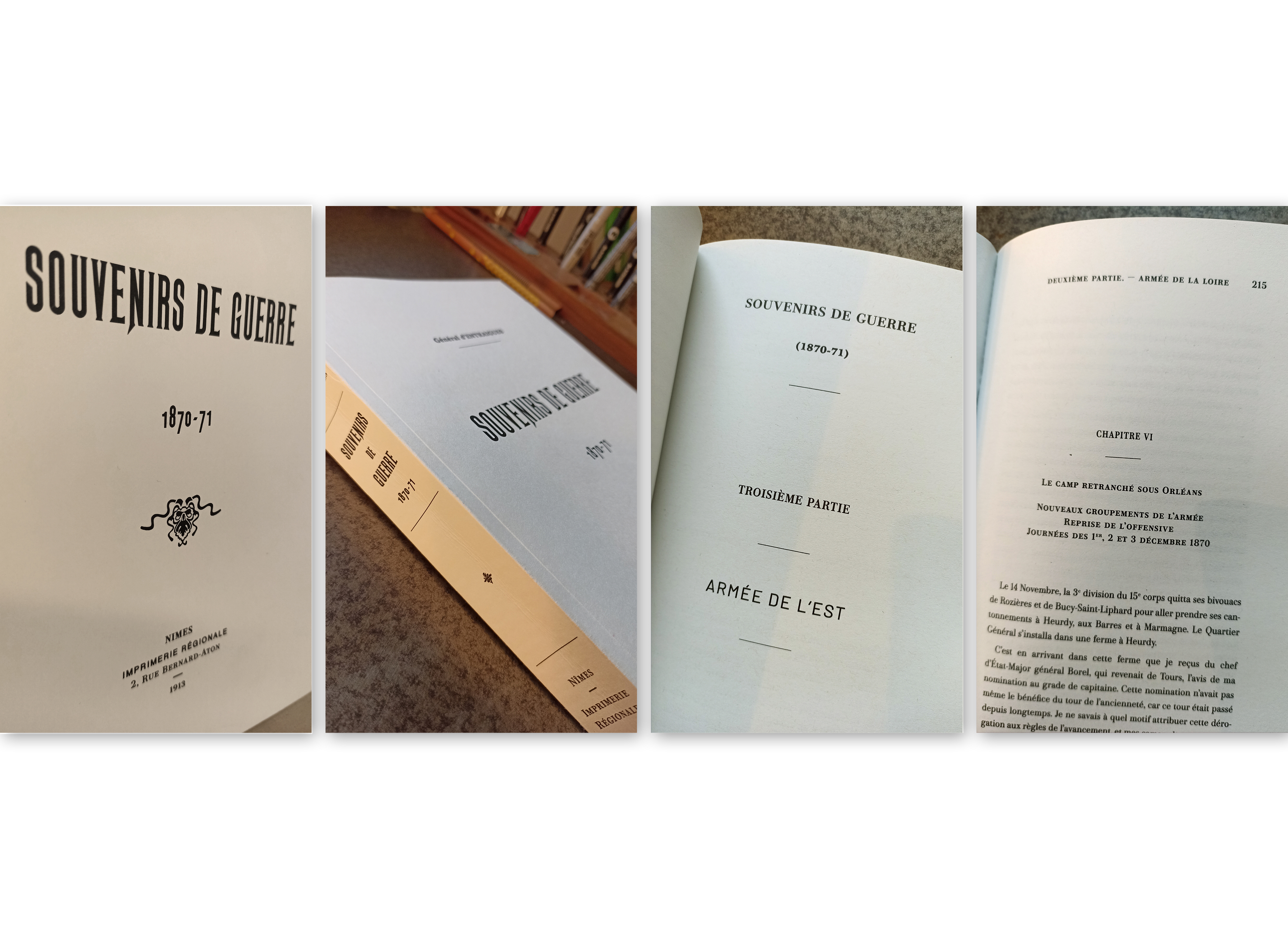 &ldquo;Souvenirs de guerre&rdquo;